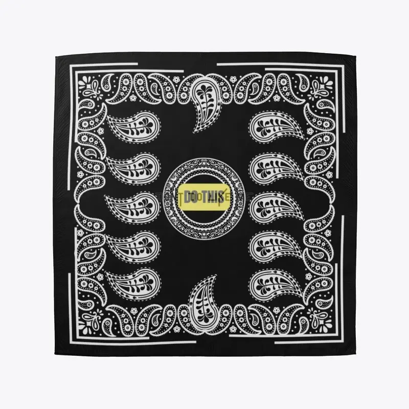 BANDANA - LOGO ( White print )